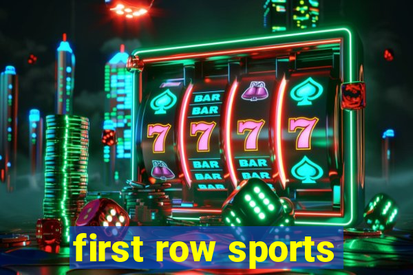 first row sports